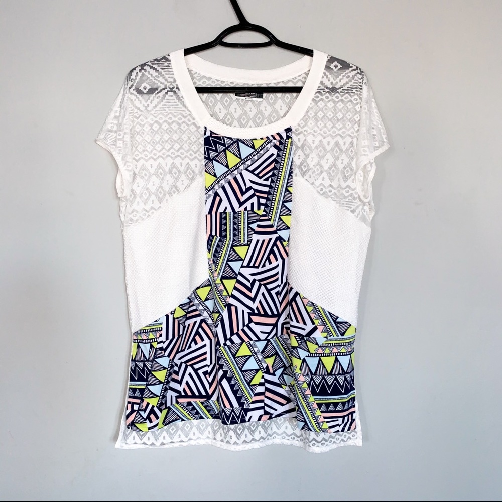 Miss Me • Printed Short Sleeve Top